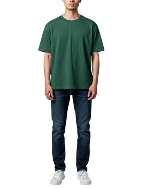 Tipsy Elves Green Heathered T-shirt Mens Large Casual Crew Neck Classic Stretch